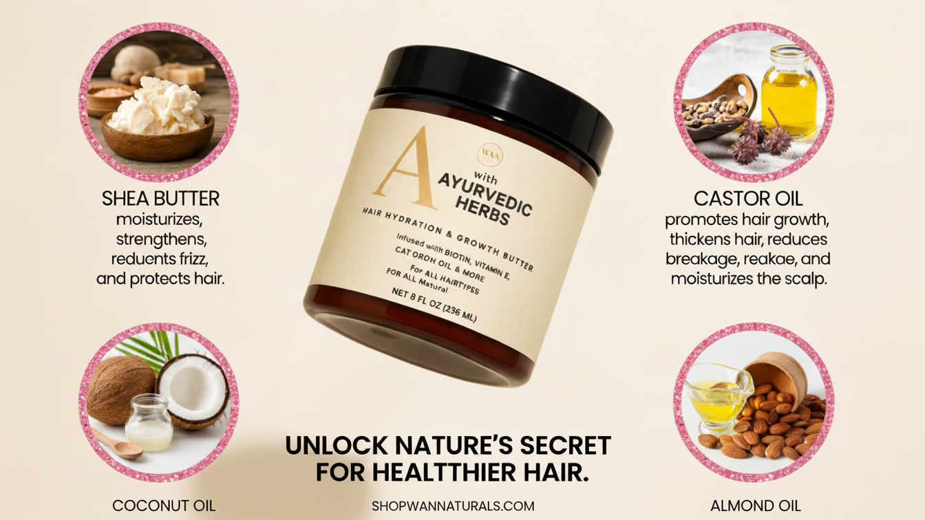 Ayurvedic Herb Hair Butter