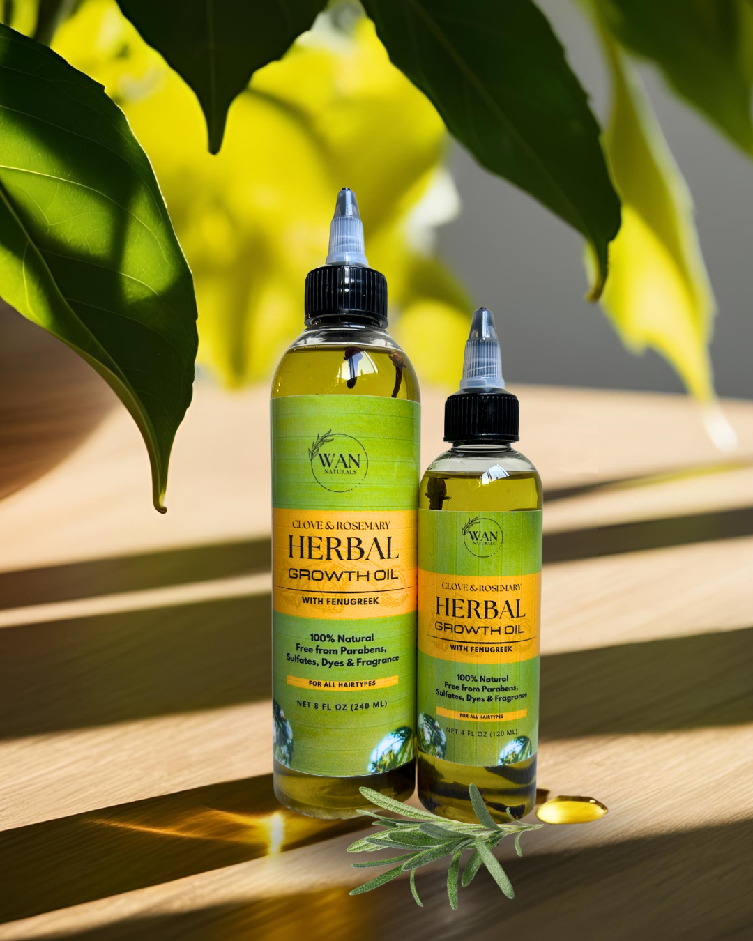 Clove & Rosemary Herbal Oil