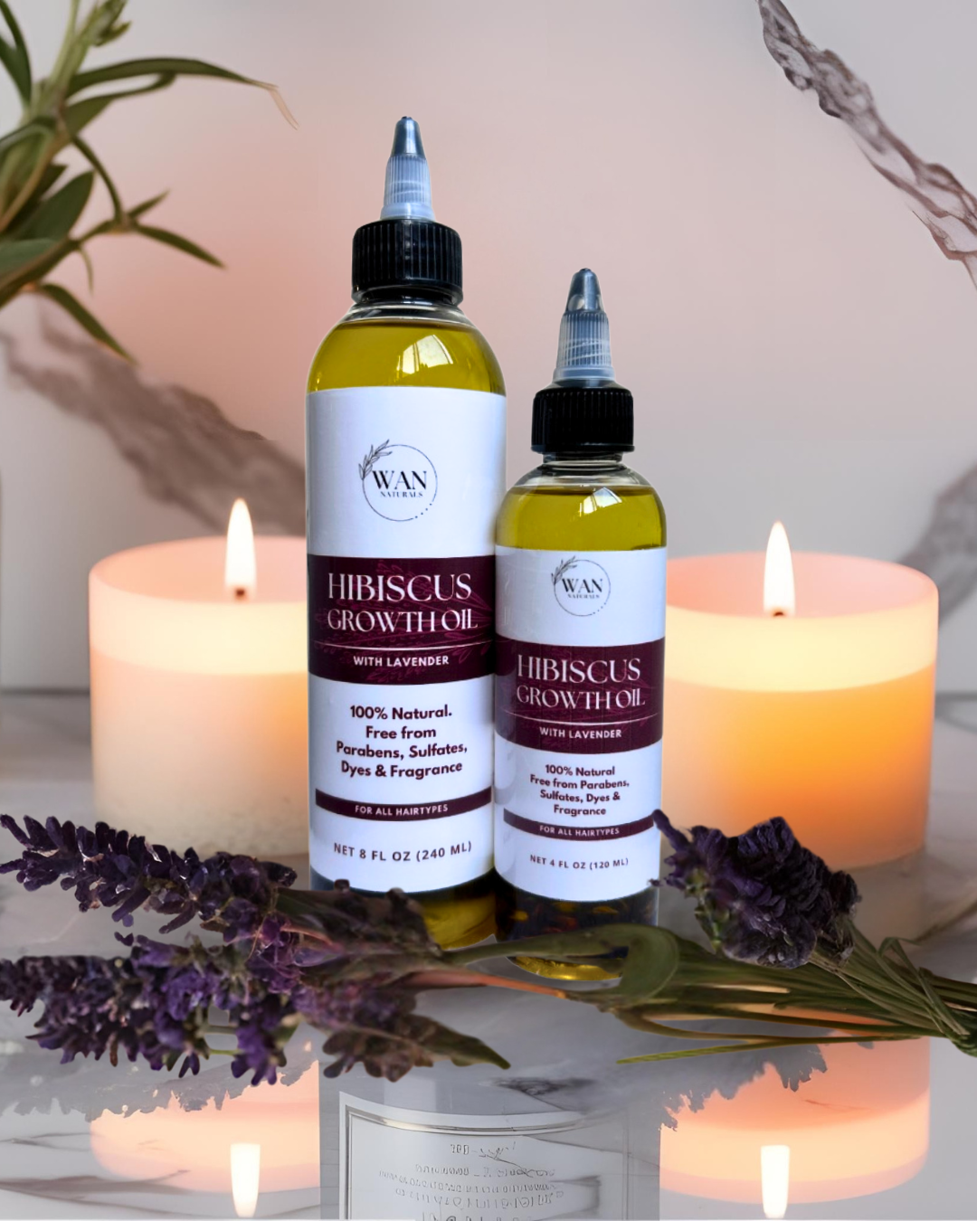 Hibiscus & Lavender Growth Oil